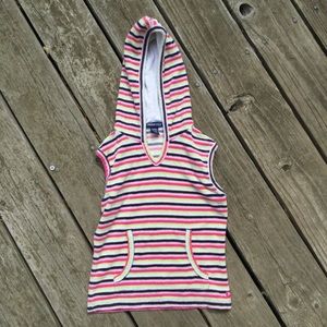 Limited Too Shirts & Tops - Kids striped hooded vest Limited Too Shirts & Tops - Kids striped hooded vest